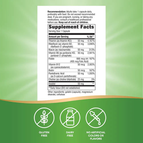 B-50 Complex Nature's Way 100 capsulas