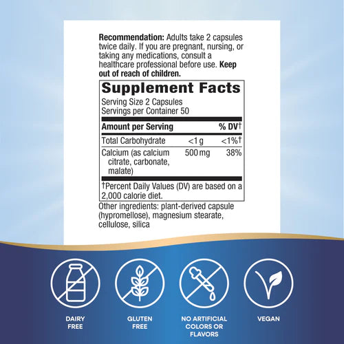 Calcium Citrate Complex Nature's Way  100 capsulas