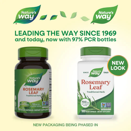 Rosemary Leaf Nature's Way 100 capsulas