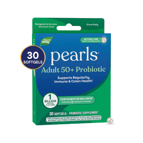 Probiotic Pearls® Adults 50+ Nature's Way 30 softgel