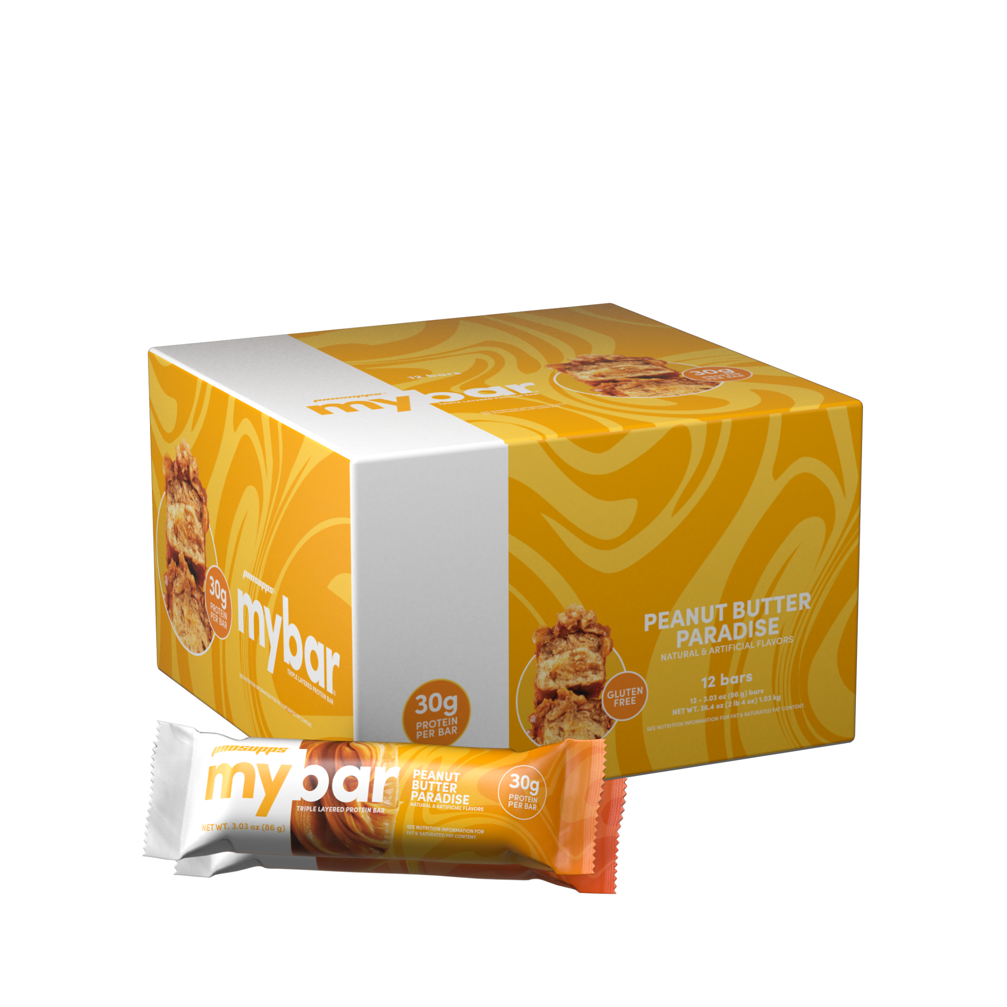 Prosupps MyBar 30 gramos de proteína (caja 12 Unidades)