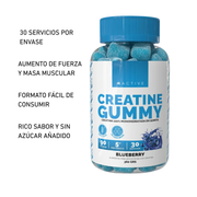 Creatine Gummy 4active 30 Servicios