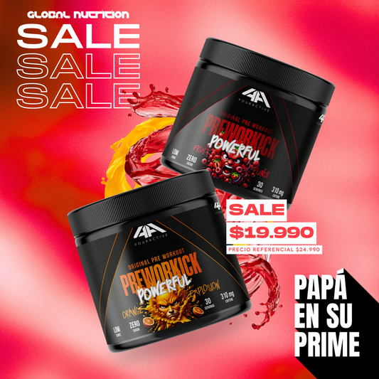 PreWorkick 300 gramos - 4Active®
