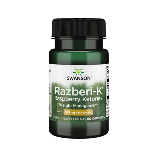 Swanson Razberi-K Raspberry Ketones 100 mg 60 Caps