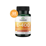 Swanson Vitamin E 400 Lu 180mg - 60 Softgels