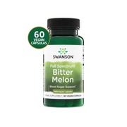 Swanson Bitter Melon Melón Amargo Full Spectrum 500 mg | 60 Cápsulas · Glucosa
