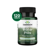 Swanson Water Pills Herbal | 120 Tabletas · Balance de Líquidos