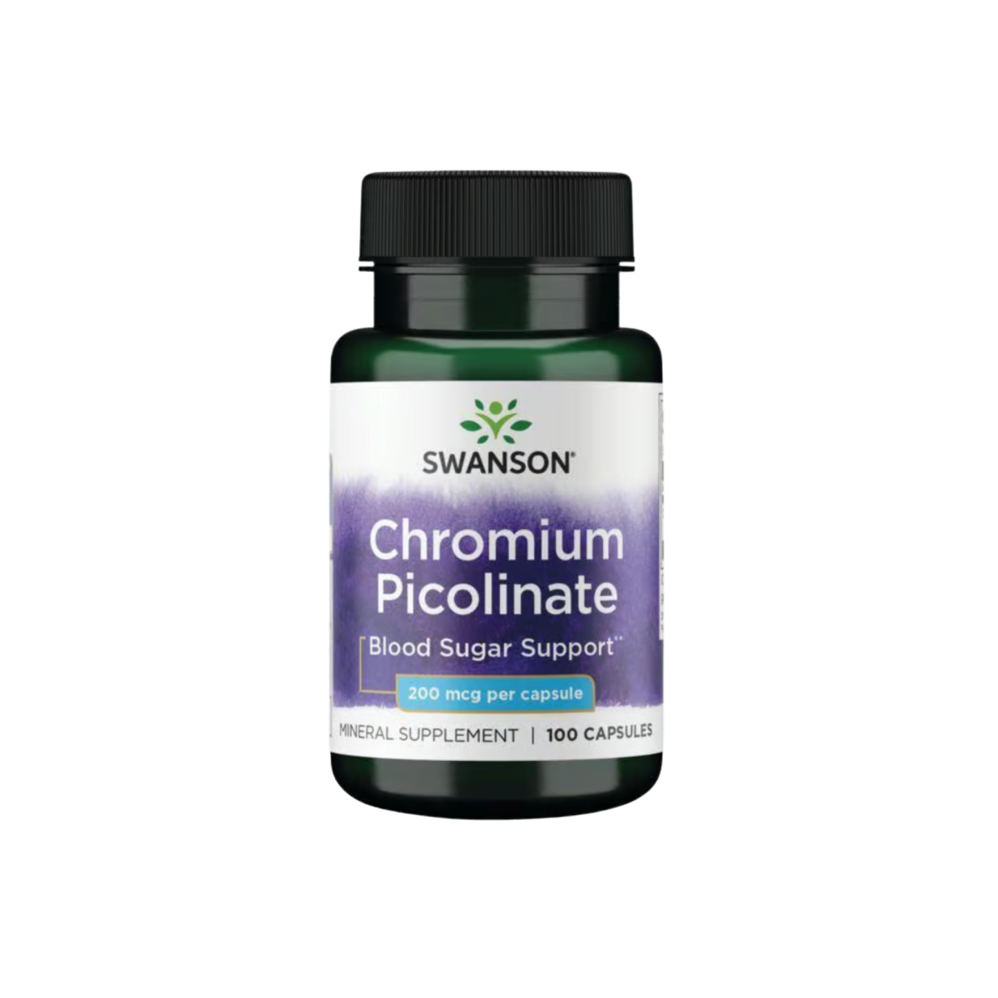 Swanson Chromium Picolinate 200mcg 100 Caps