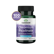 Chromium Picolinate Swanson 200 mcg 100 capsulas
