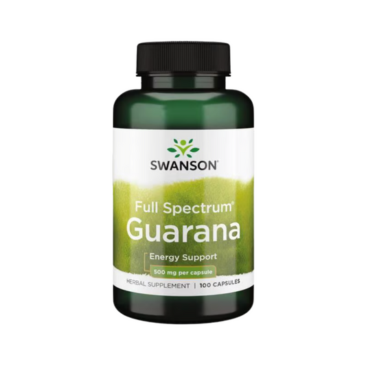 Swanson Full Spectrum Guaraná 500 mg 100 Caps