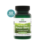 Swanson Full Spectrum Maqui Berry 400mg 60 Cápsulas | Extracto de Maqui