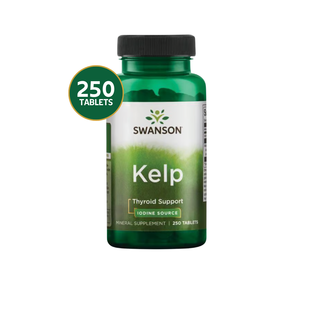 Swanson Kelp Thyroid Support 250 Tabletas