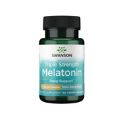 Melatonina Triple Strenght Swanson 10mg 60 Caps