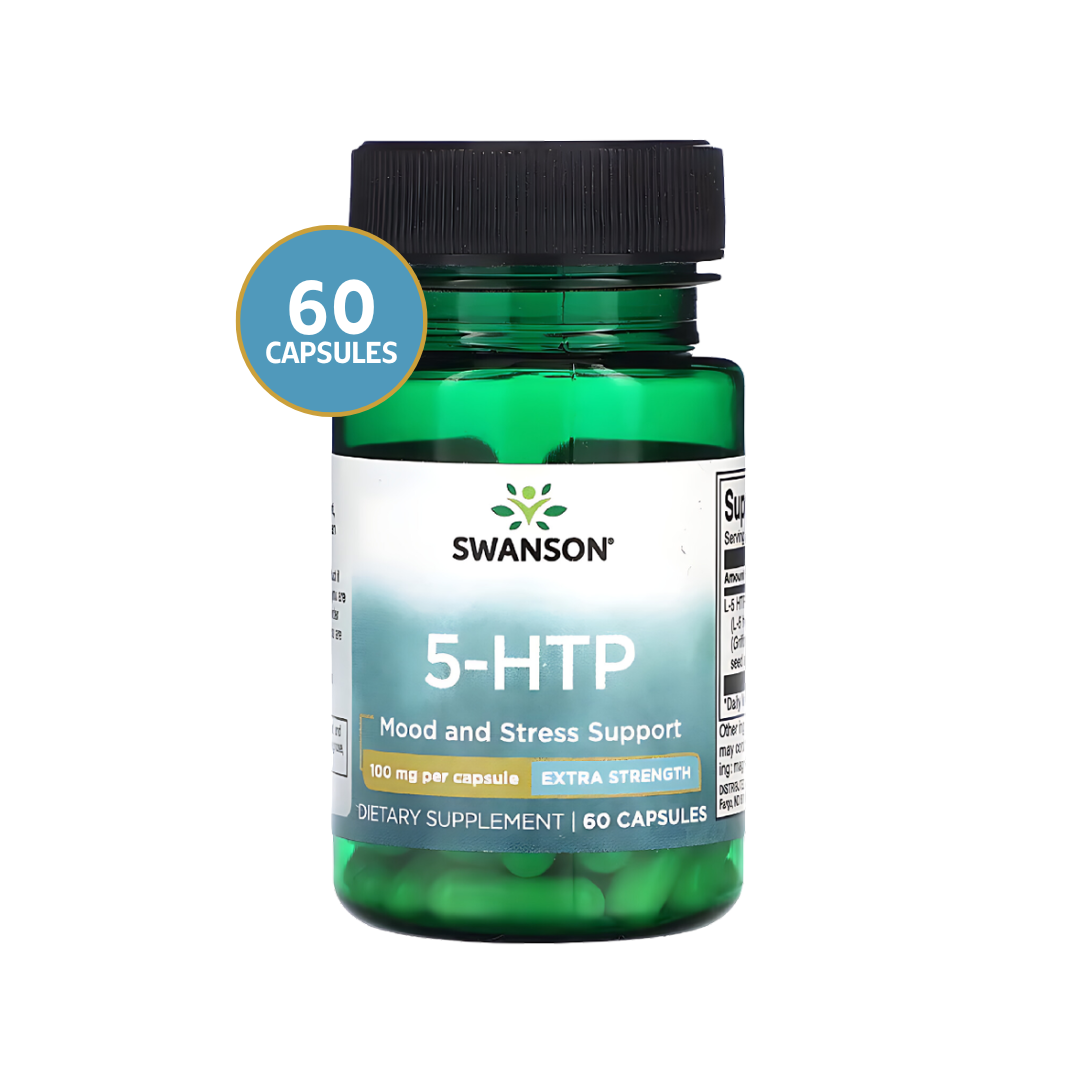 5-htp Maximum Strength Swanson 100 mg 60 capsulas