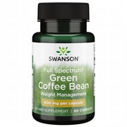 Swanson Full Spectrum Green Coffee Bean 400mg 60 Caps