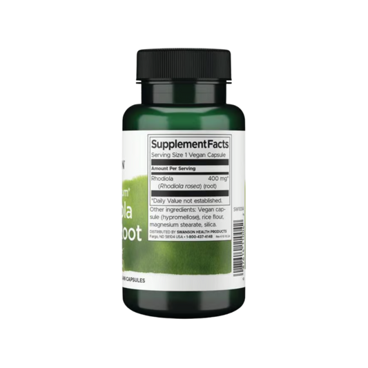 Swanson Rhodiola Rosea Root Full Spectrum - 400mg 100 Vegan Caps