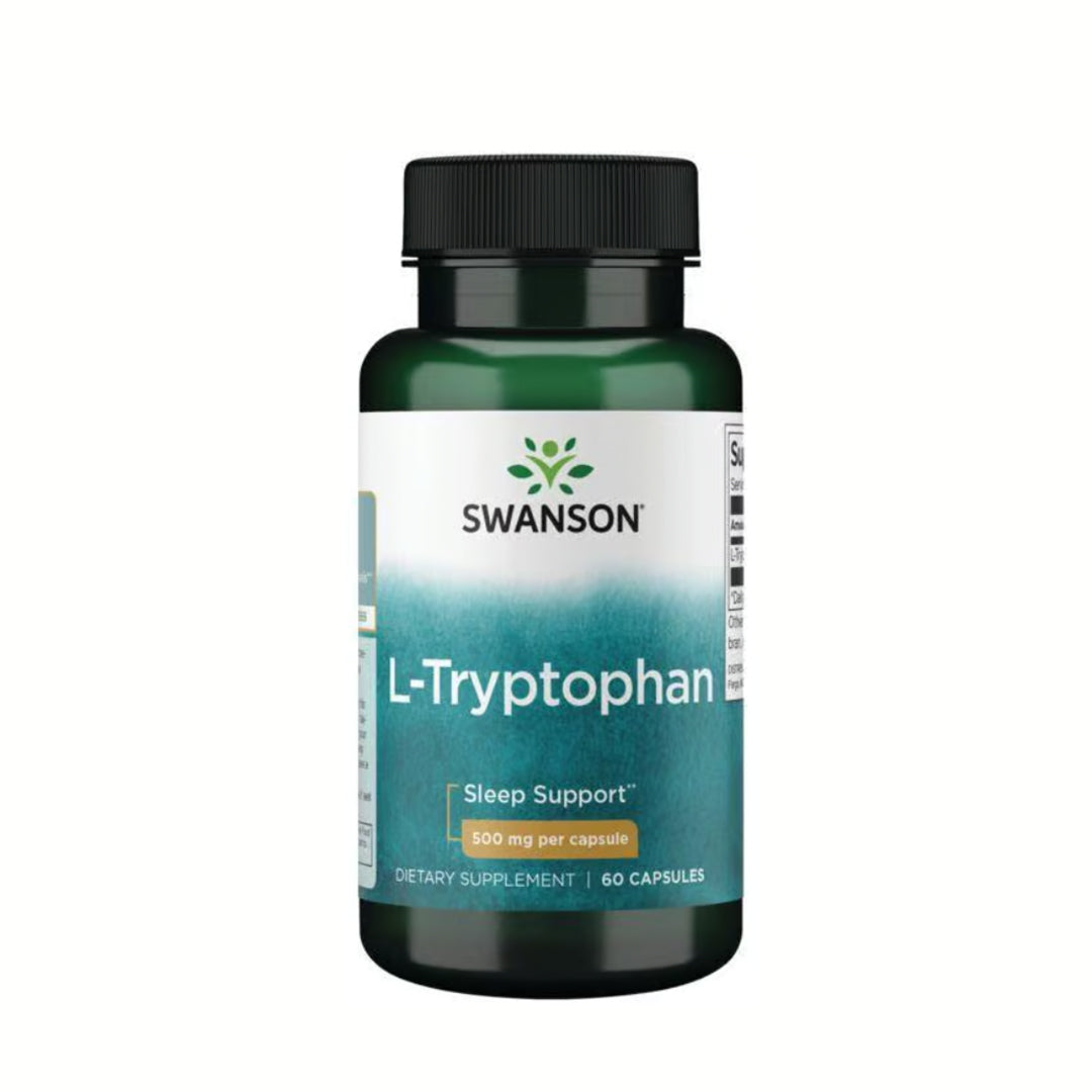 Swanson L-Tryptophan 500mg 60 Cápsulas
