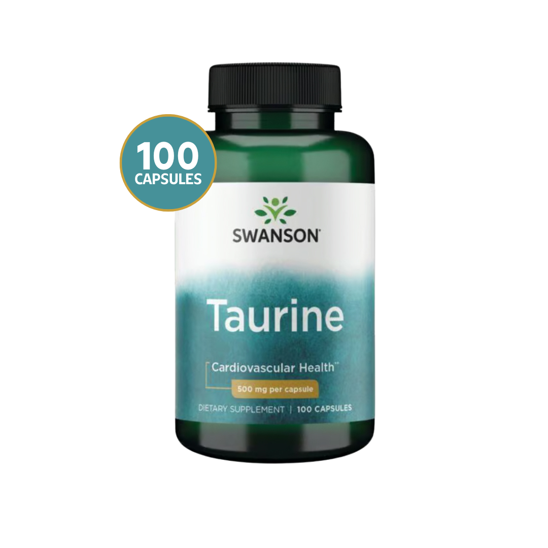 Swanson Taurine 500mg 100 Caps