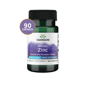 Albion Zinc Chelated Swanson 30mg 90 Cápsulas
