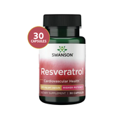 Resveratrol Swanson 250mg 30 Cápsulas
