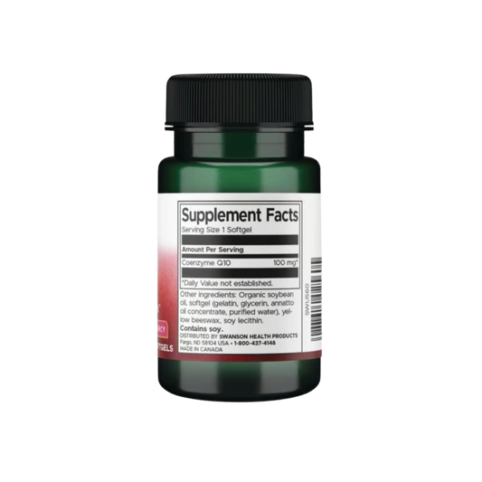 Swanson Coq10 - High Potency 100mg 50 Sgels