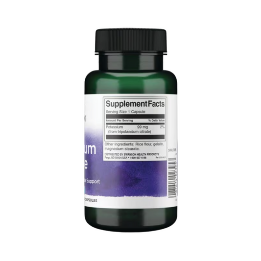 Swanson Potassium Citrate 99mg 120 Caps