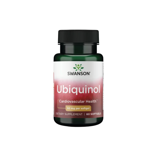 Swanson Ubiquinol 50mg 60 Softgels