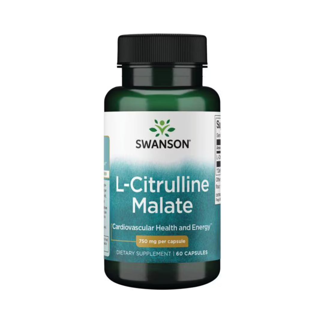 Swanson L-citrulline Malate 750mg 60 Caps