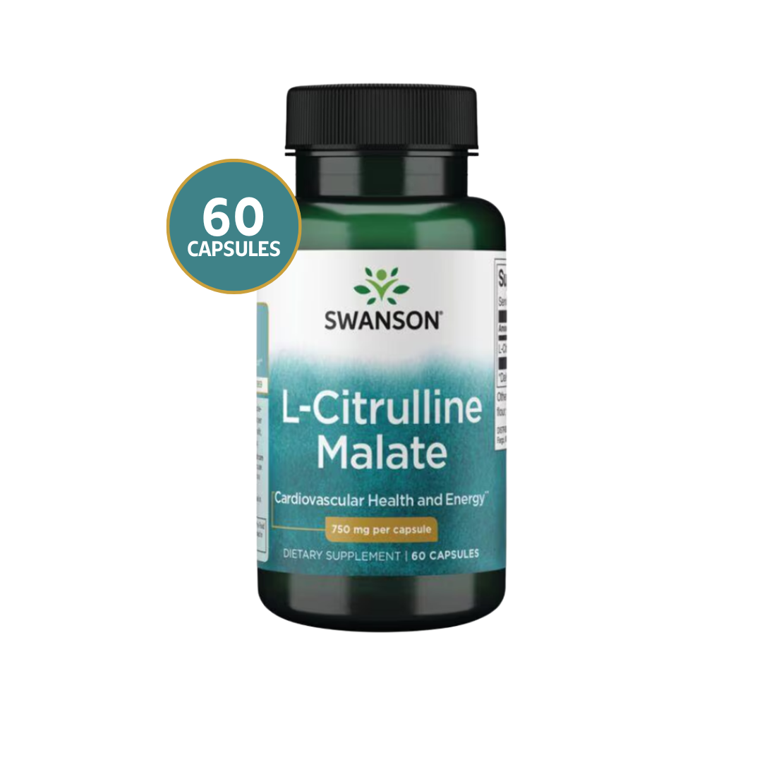 L-citrulline Malate Swanson 750 mg 60 Capsulas