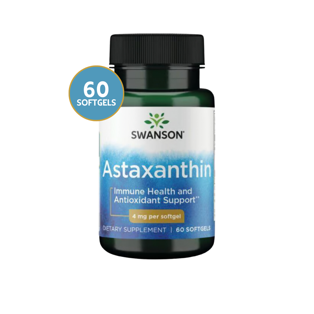 Swanson Ultra Astaxantina 4mg - 60 Softgels