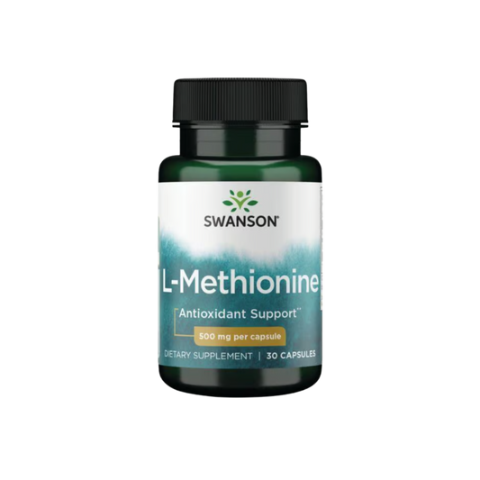 Swanson L-methionine 500 Mg 30 Cápsulas