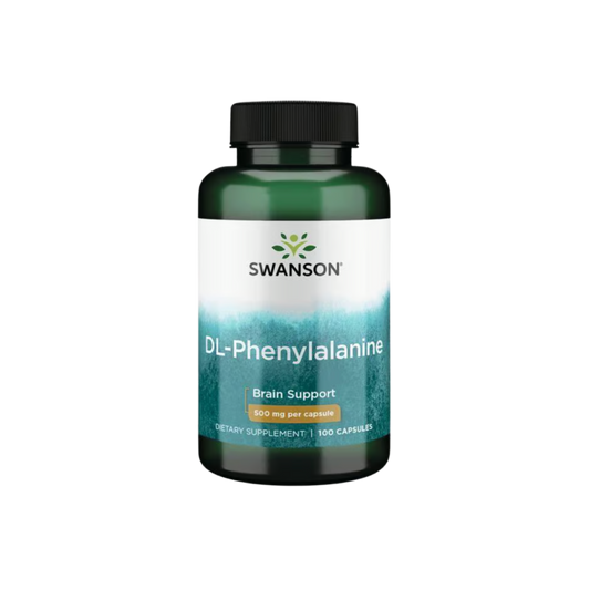 Swanson Di-phenylalanine 500mg 100 Caps