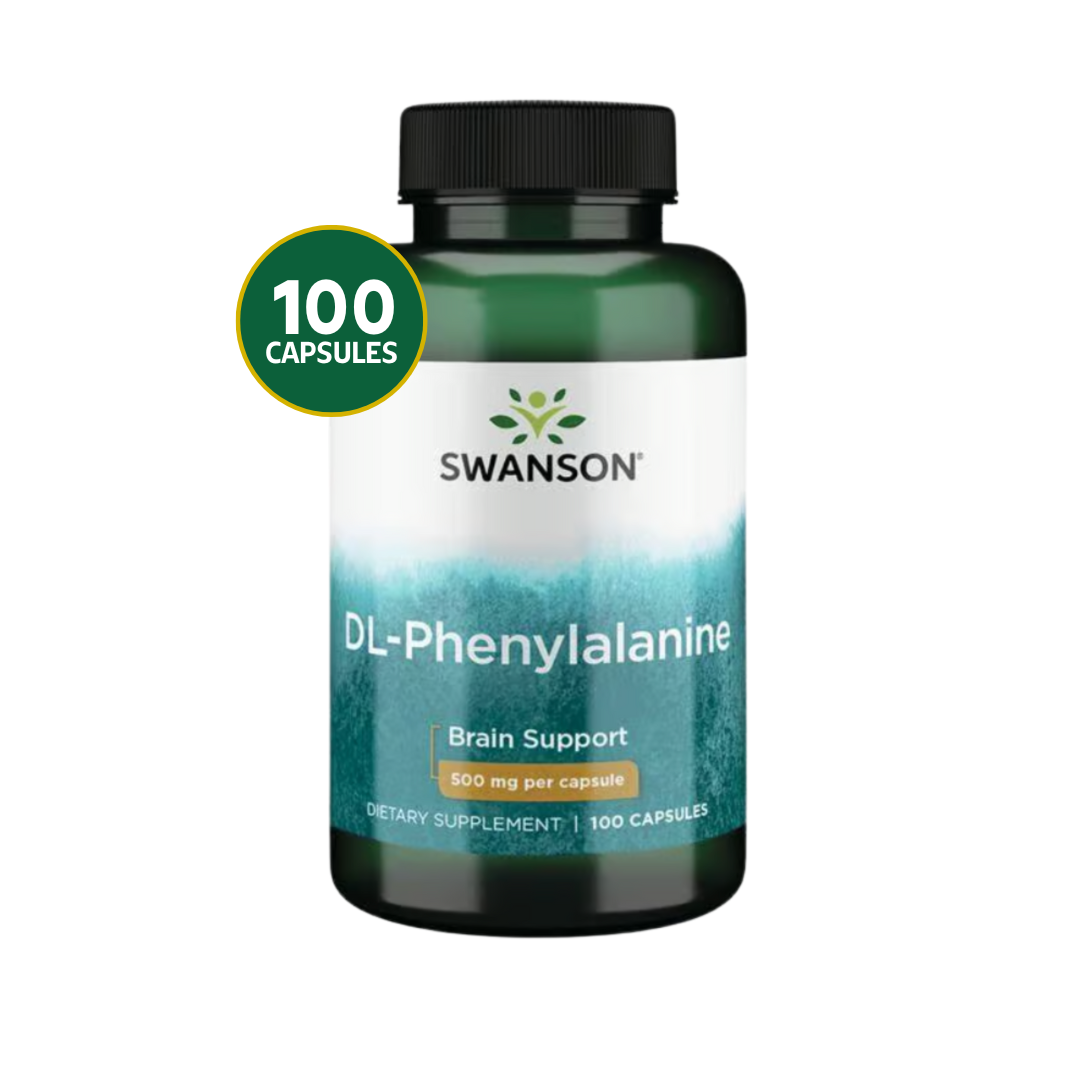 Swanson DL-phenylalanine 500mg 100 Caps