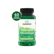 Swanson Telomere Advantage Antienvejecimiento | 60 Cápsulas Veg · Telómeros y Longevidad