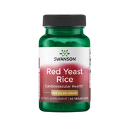 Swanson Organic Red Yeast Rice 600 Mg 60 Vegan Caps