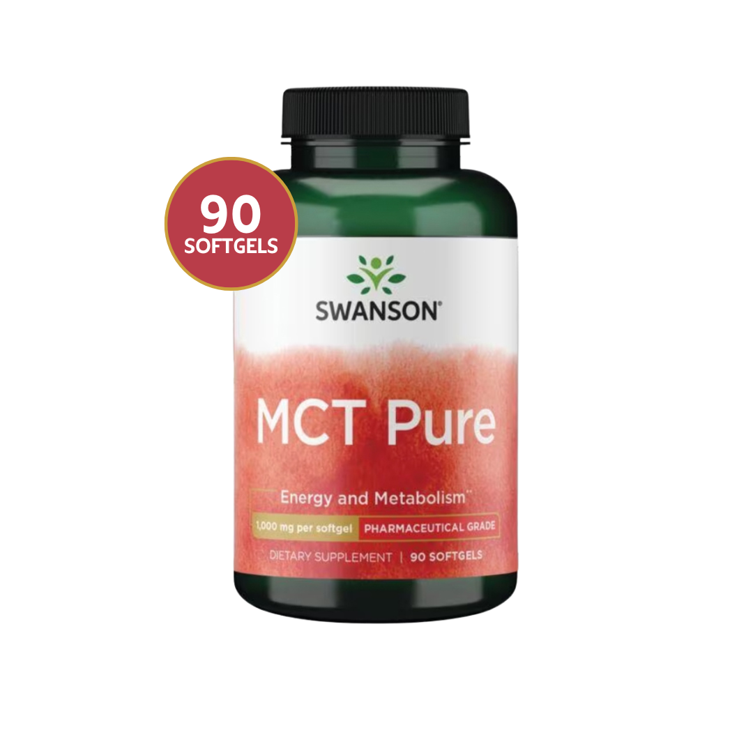 Swanson Mct Pure - Pharmaceutical Grade 1.000mg 90 Sgels