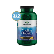 Choline & Inositol 250 mg Swanson 250 Capsulas
