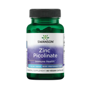 Premium Zinc Picolinate Swanson  22 mg 60 Capsulas