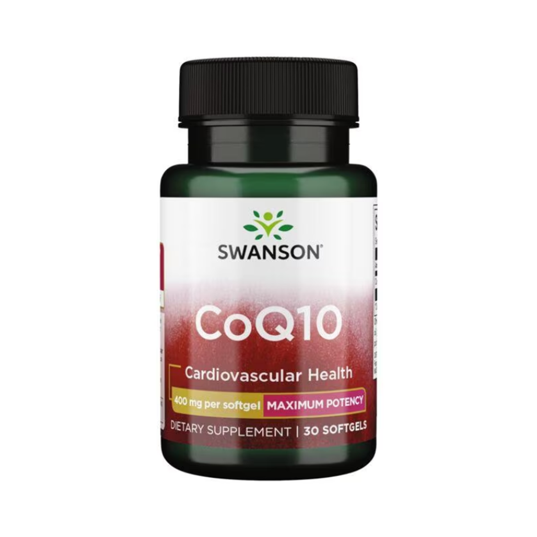 Swanson Coq10 Maximun Potency 400 Mg - 30 Softgels