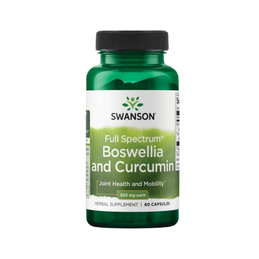Swanson Full Spectrum Boswellia and Curcumin 300mg 60 Caps