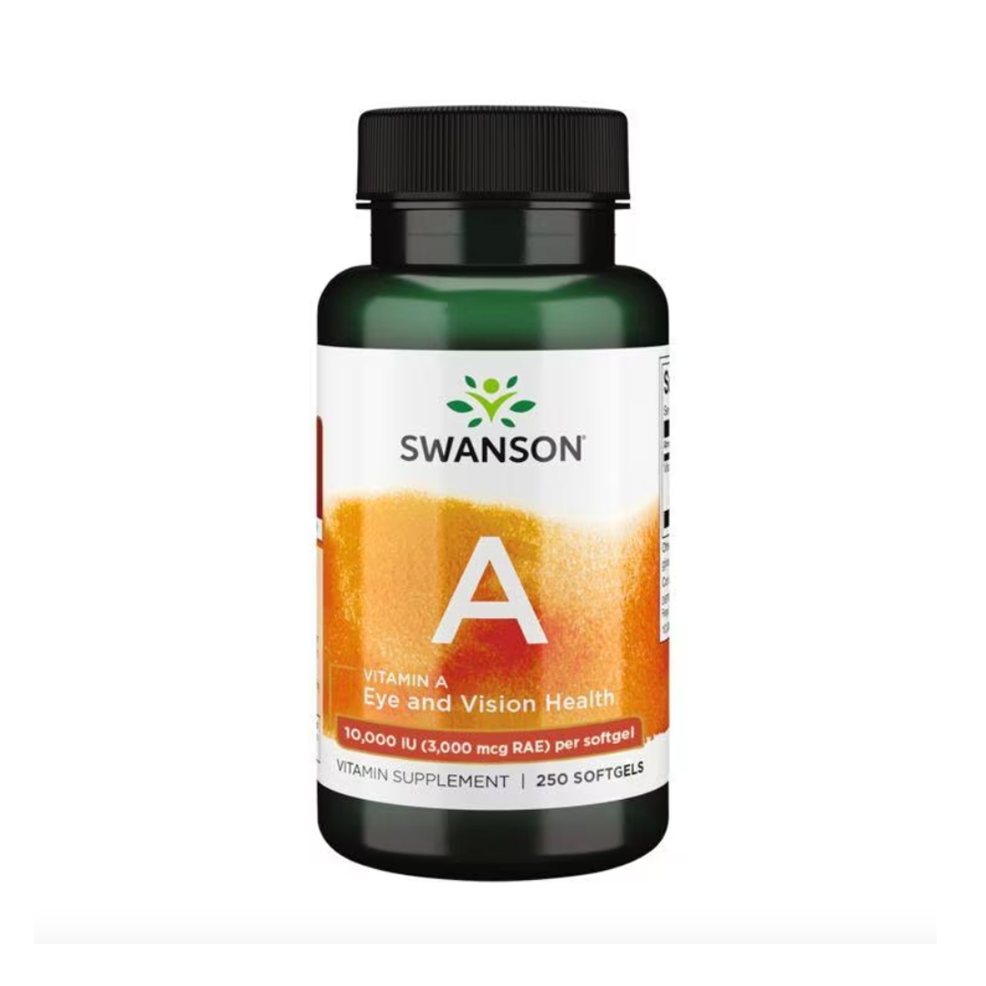 Swanson Vitamin A 10.000 Lu 250 Sgels