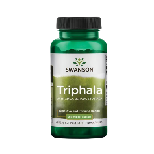 Swanson Premium Triphala with Amla Behada & Harada 500mg 100 Caps