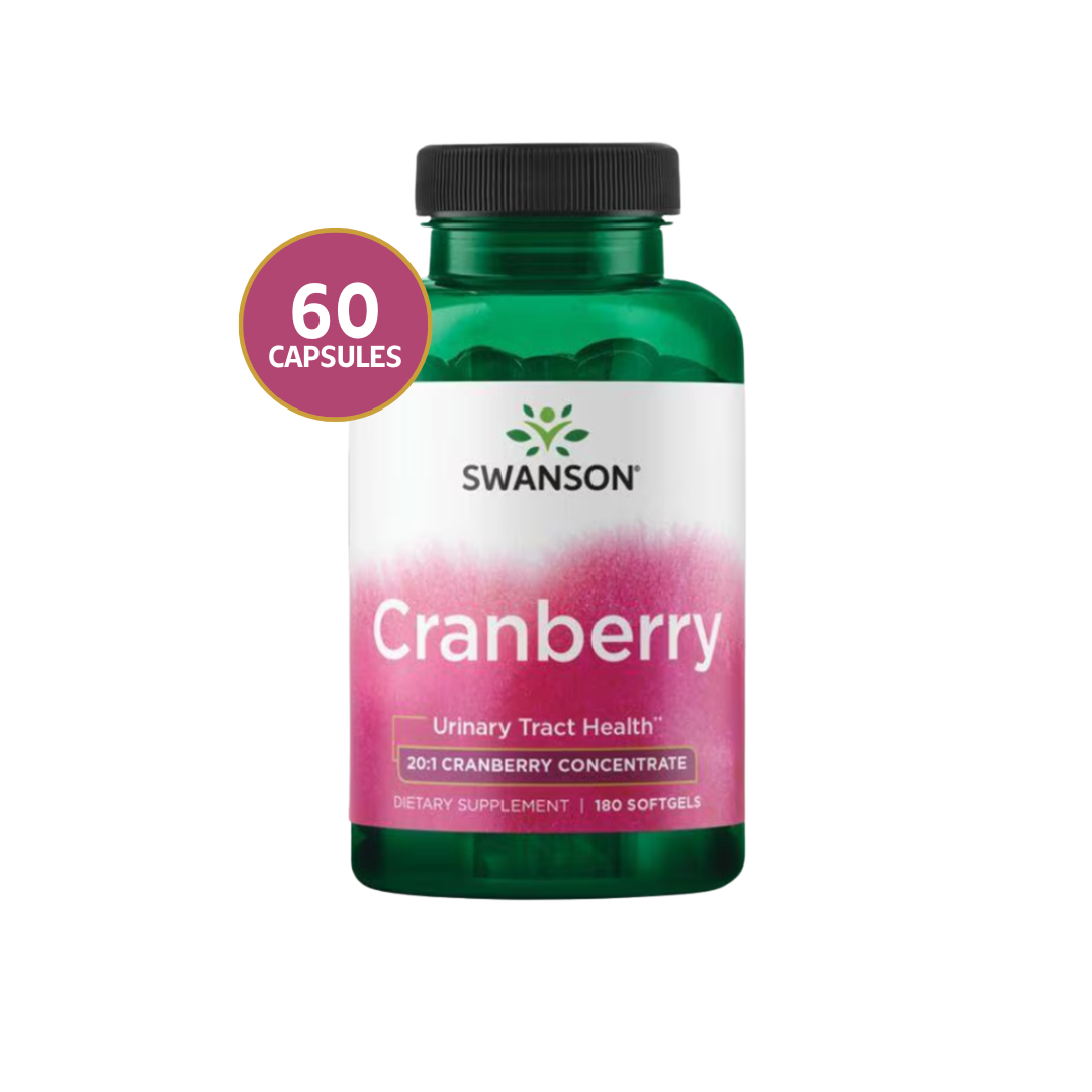 Swanson Cranberry 20:1 Concentrate - 180 Softgels