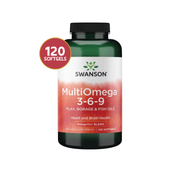 Swanson Multiomega 3-6-9 (flax. Borage. Fish) 120 Sgels