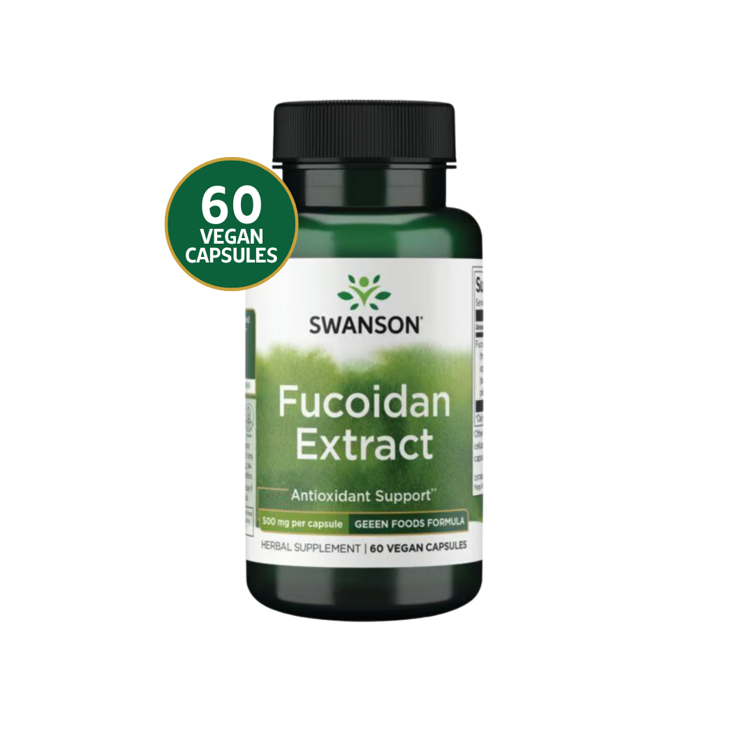 Swanson Fucoidan Extract 500 Mg 60 Vegan Caps