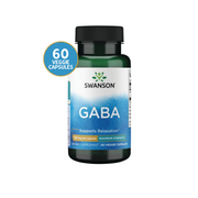 Gaba Maximum Strength Swanson 750mg 60 capsulas