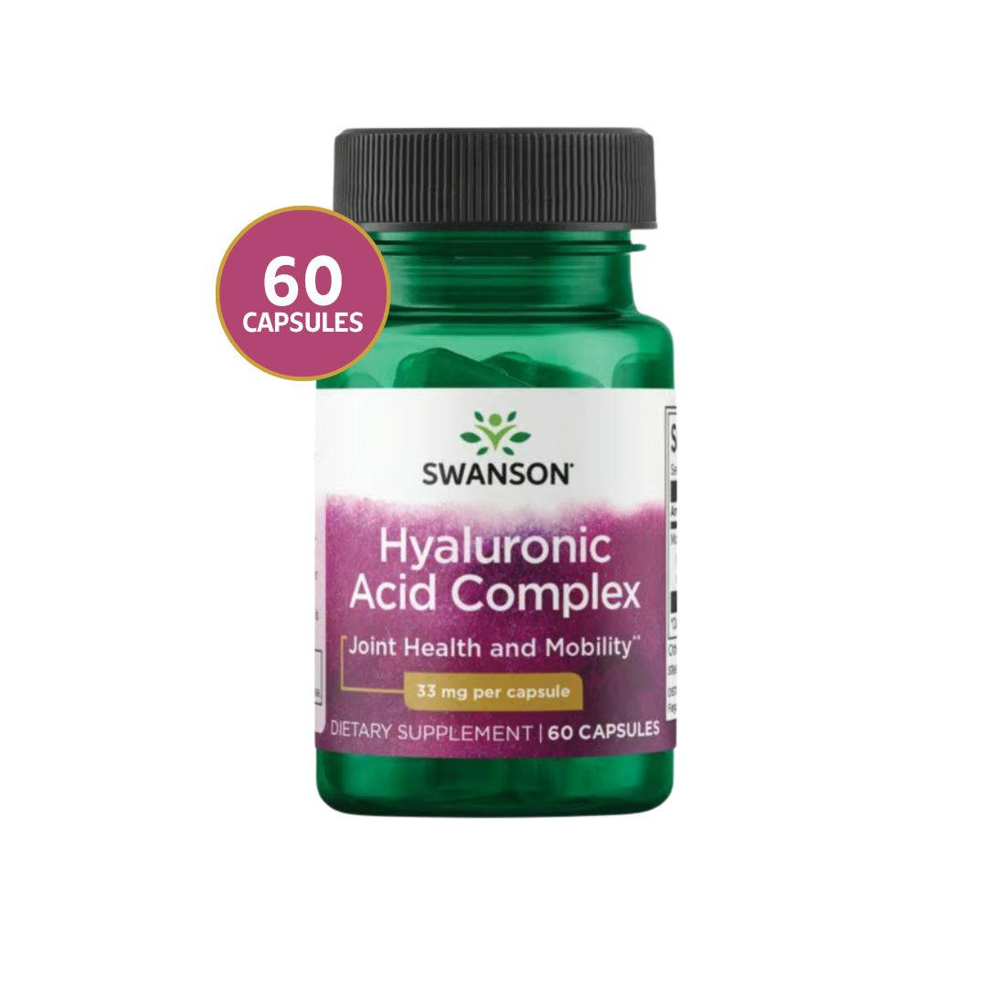 Swanson Hyaluronic Acid Complex 33mg 60 Caps