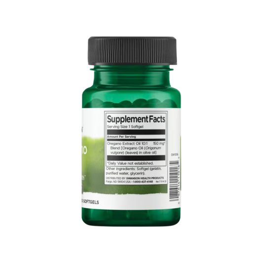 Swanson Premium Orégano Oil 10:1 Extract - 120 Softgels