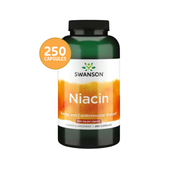 Niacin Swanson vitamina B3 500 mg 250 Cápsulas