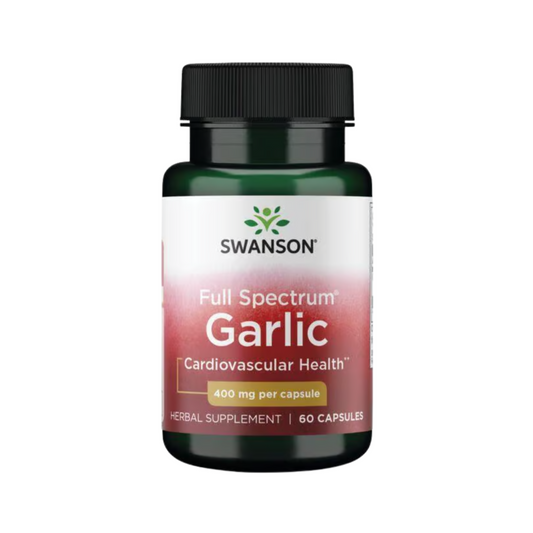 Swanson Full Spectrum Garlic 400 mg 60 Caps